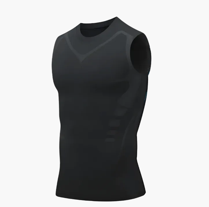 Kompressions-Sport- und Haltungsträger für Herren – Figurformendes Tanktop