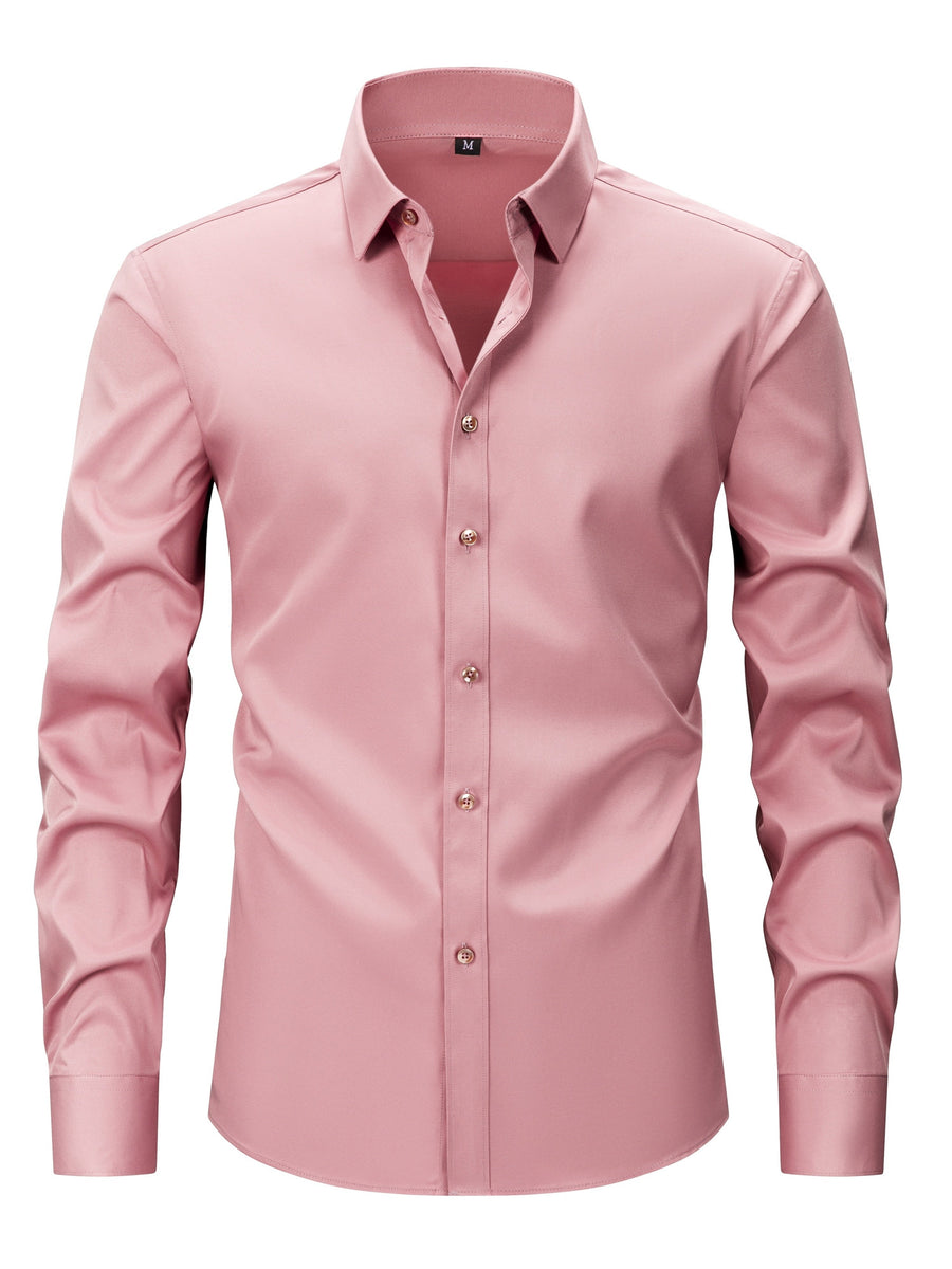 Elegant long-sleeve shirt for men – Dressy and casual style