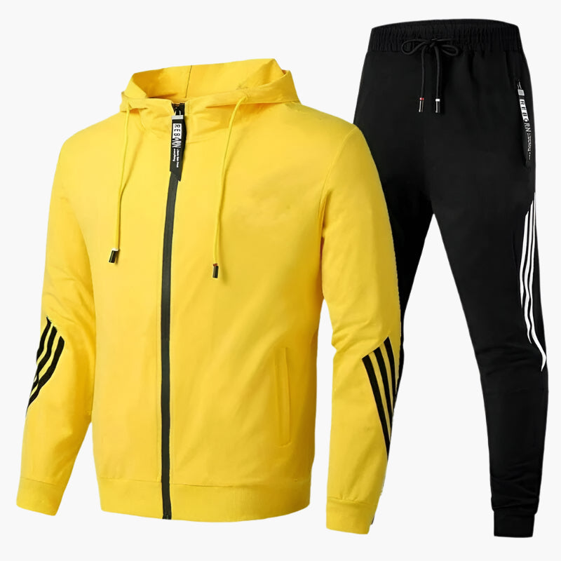 Survêtement 2 Pièces Homme Style Moderne pour Loisirs et Sport