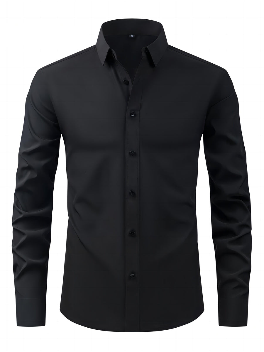 Elegant long-sleeve shirt for men – Dressy and casual style