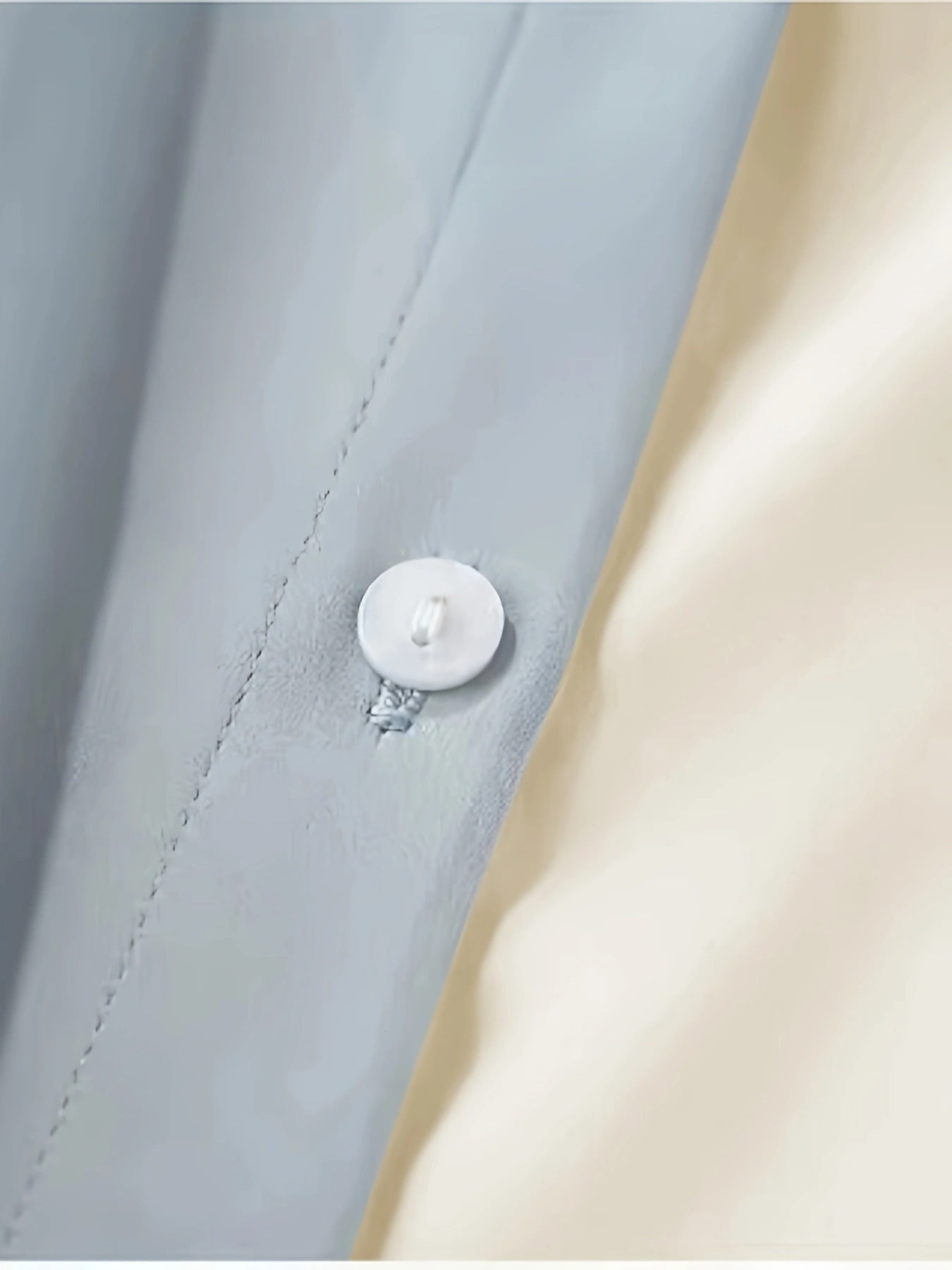 Chemisier Sans Manches Femme Style Élégant à Boutons pour Été