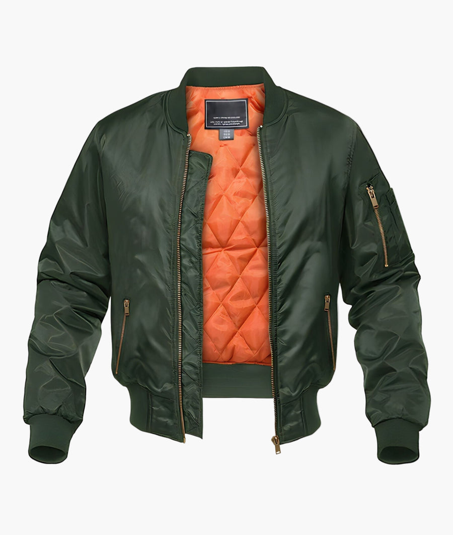Men's Bomber Jacket Urban Style – Relaxed Fit – Ideal for Autumn and Winter