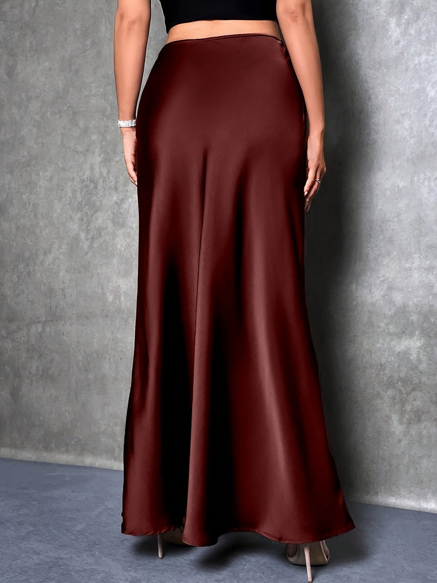 Jupe Longue Élégante Femme Style Soirée et Cocktail