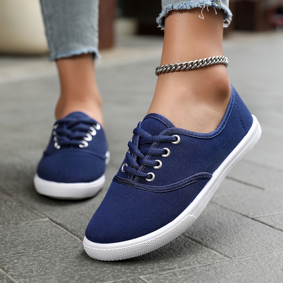 Baskets basses décontractées pour femme – Style urbain polyvalent et confort au quotidien