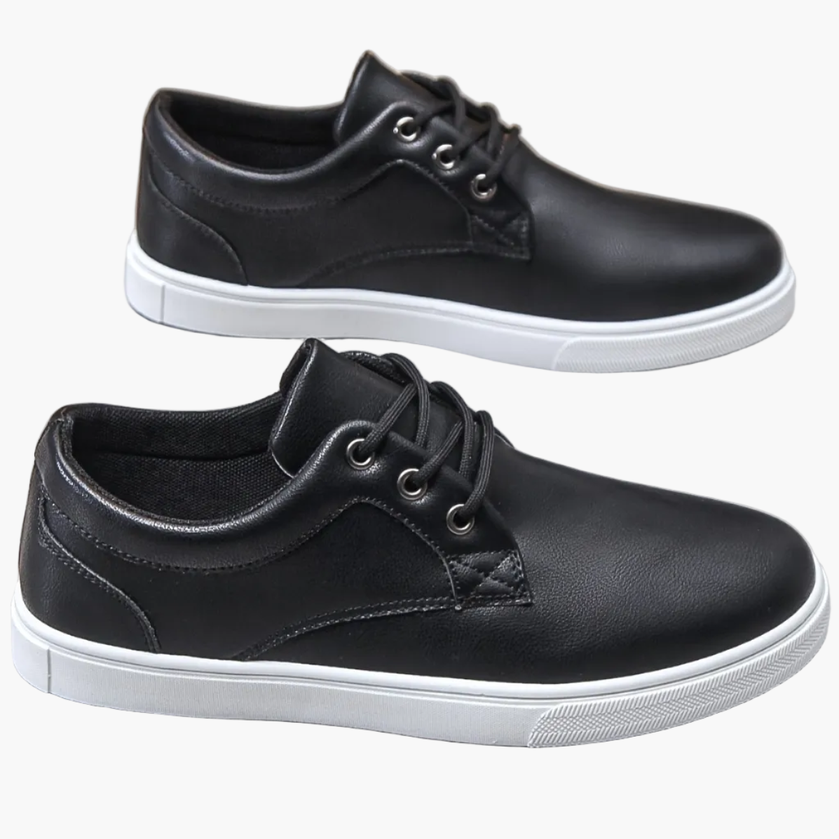 Chaussures décontractées homme style urbain à lacets pour usage quotidien