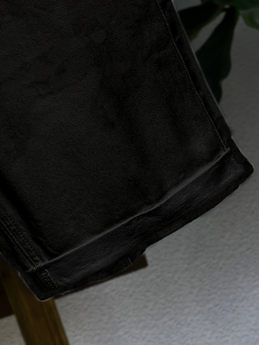 Korte herenjeans met slim fit, stedelijke en casual stijl