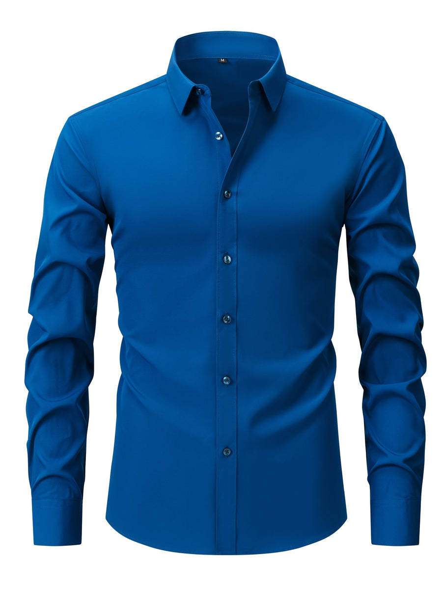 Elegant long-sleeve shirt for men – Dressy and casual style