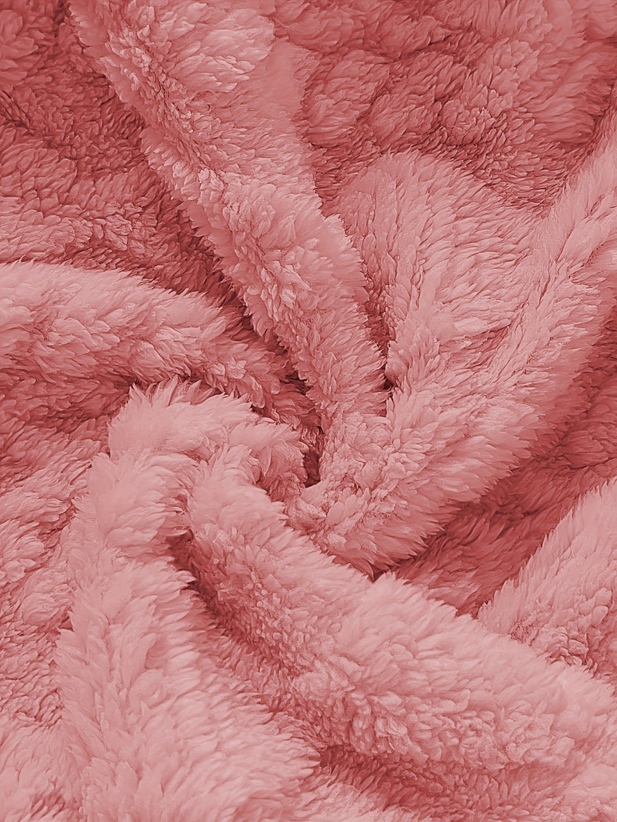 Gilet sans manches à capuche doux texture chevronné couleur crème