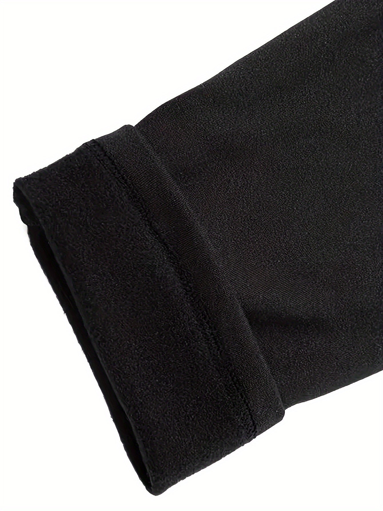 Lot de 3 Pantalons de Compression Homme Noirs Doublés Thermiques