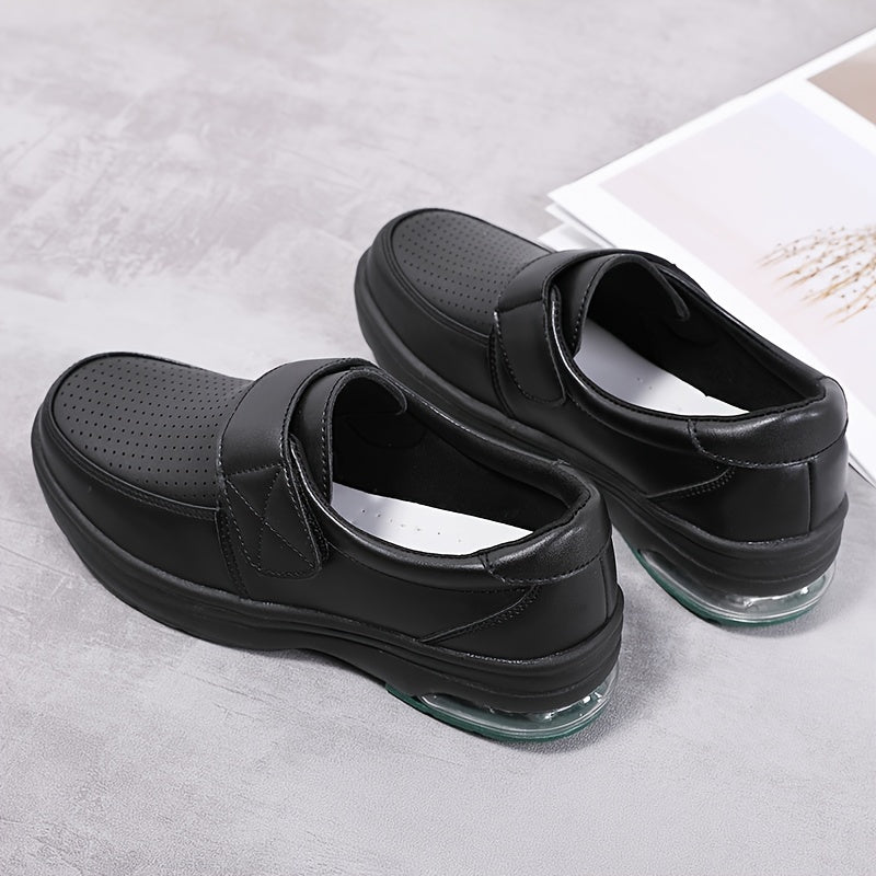 Chaussures de marche homme confort à scratch pour usage professionnel et quotidien