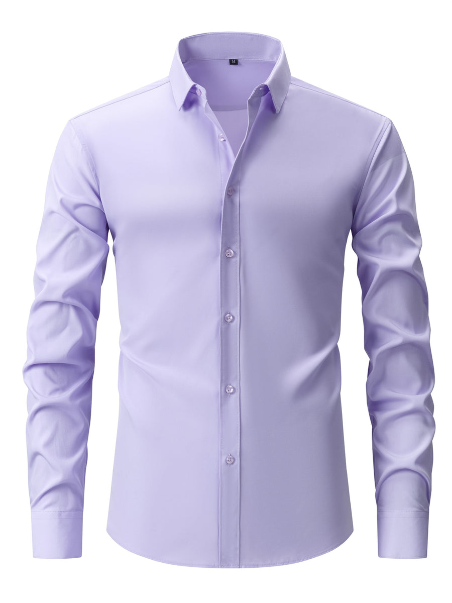 Elegant long-sleeve shirt for men – Dressy and casual style