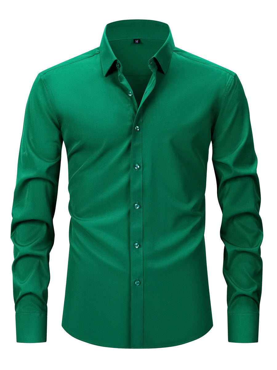 Elegant long-sleeve shirt for men – Dressy and casual style