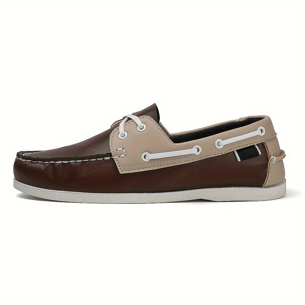 Mocassins bateau homme style décontracté urbain pour loisirs et sorties
