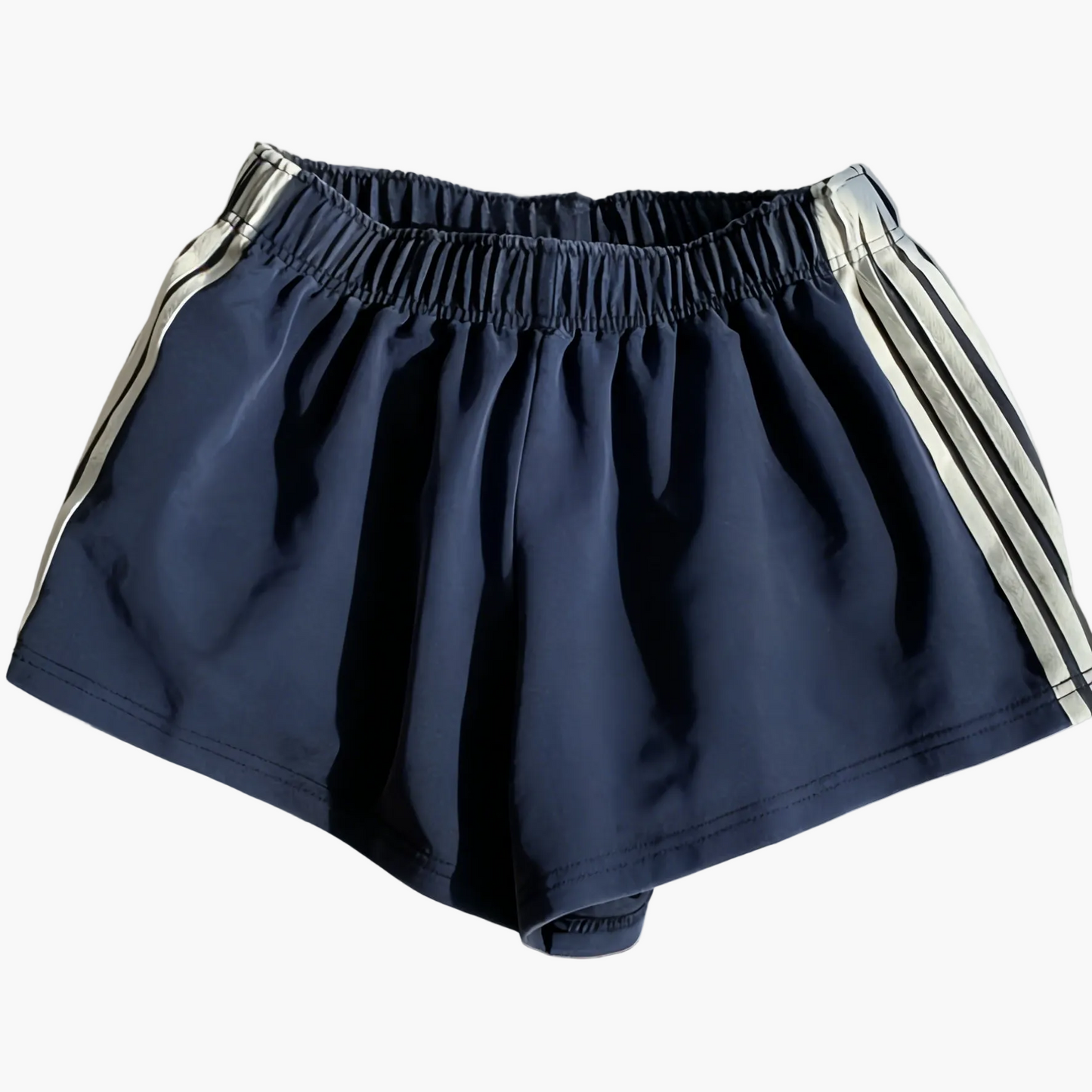 Shorts de sport femme à bandes latérales style décontracté pour running et loisirs