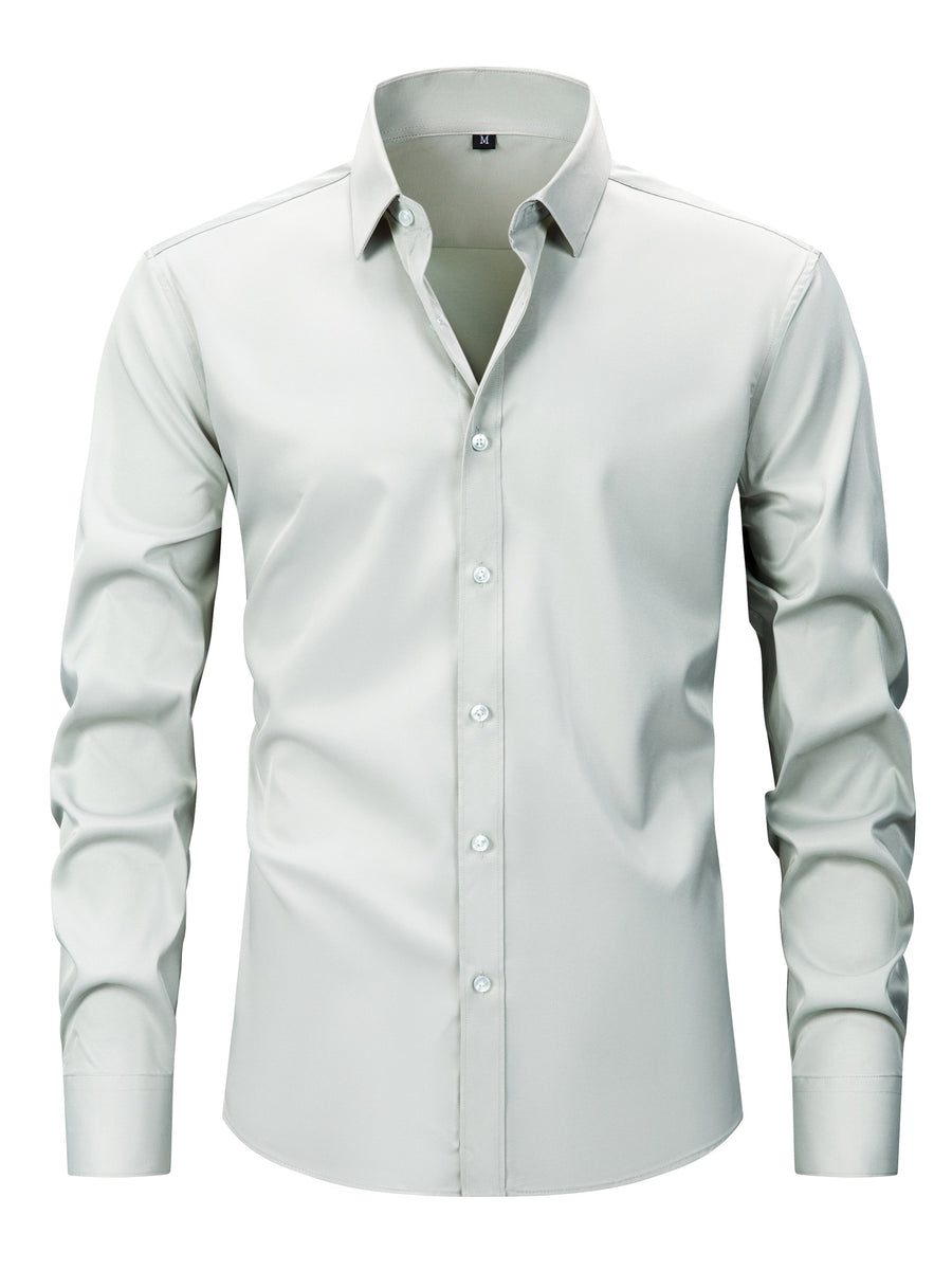Elegant long-sleeve shirt for men – Dressy and casual style