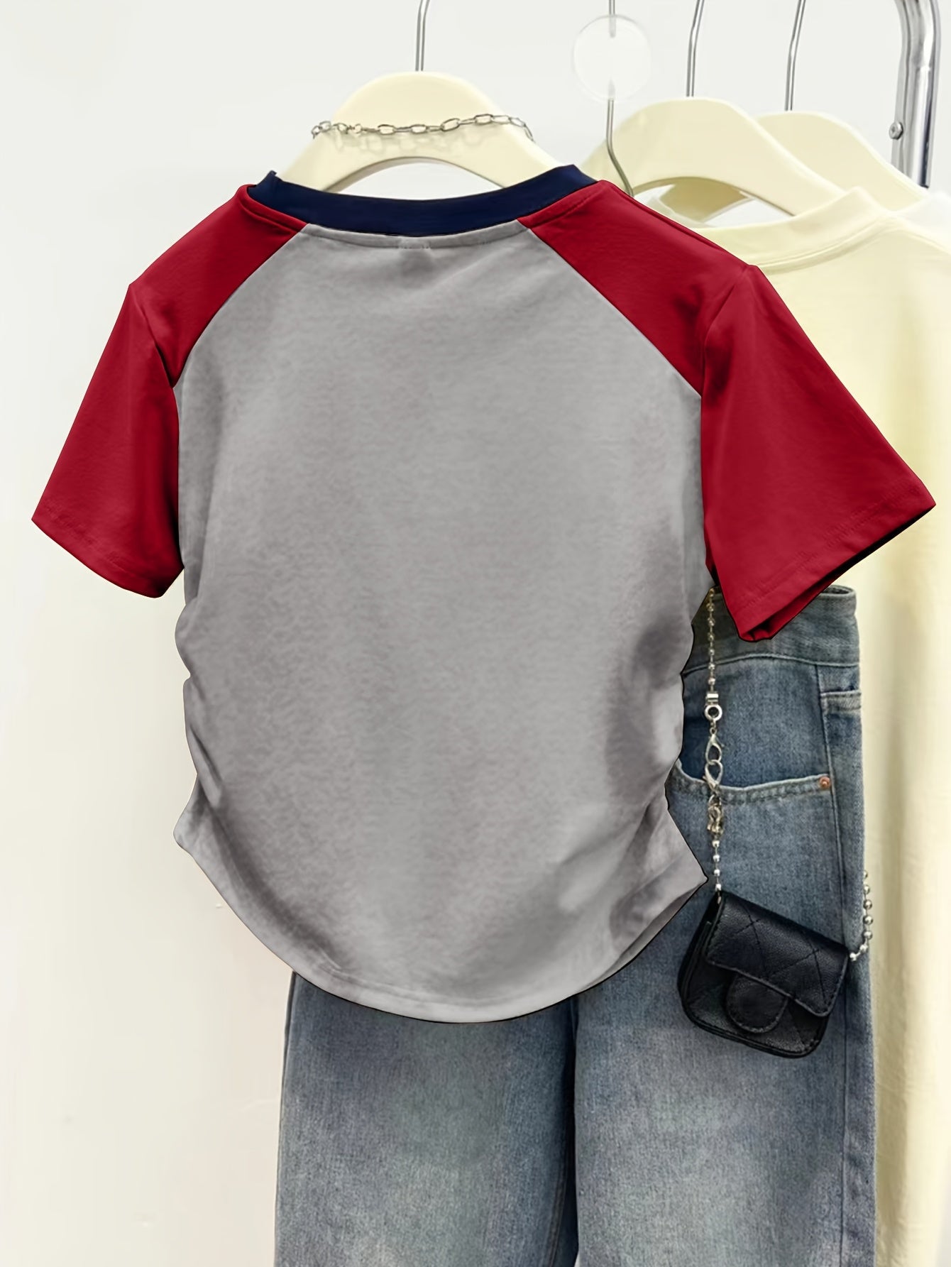 Camiseta casual para mujer estilo Y2K con diseño gráfico de elefante para el verano