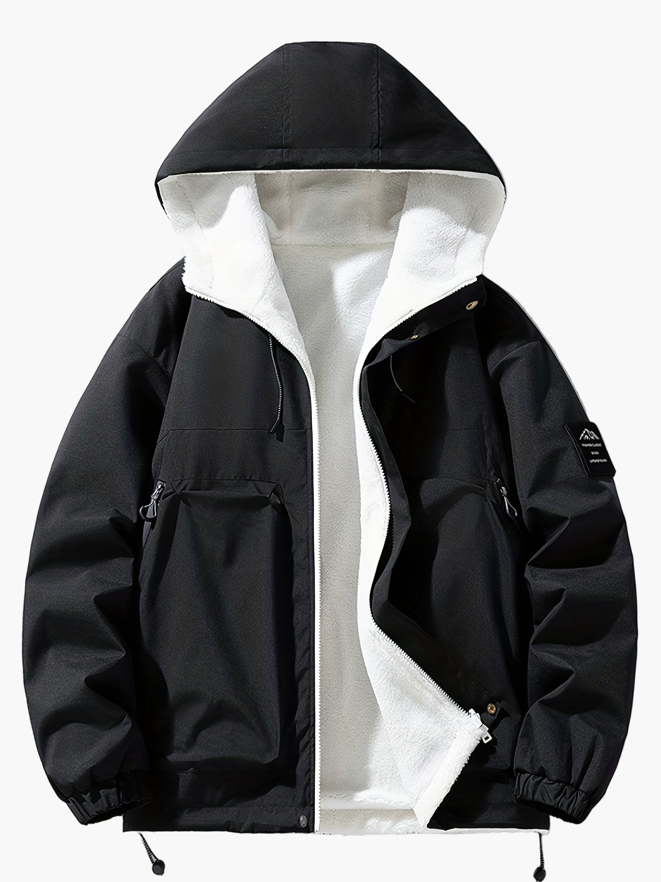 Men's Hoodie Jacket Casual Urban Style for Winter