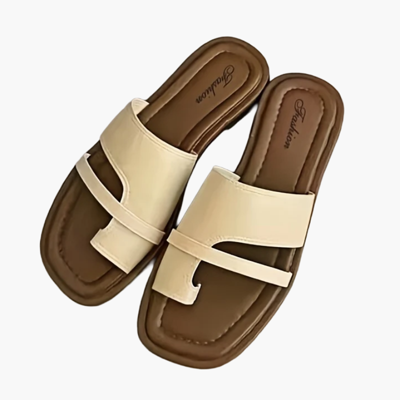 Afslappede flade sandaler til kvinder, chic stil, ideelle til sommeren