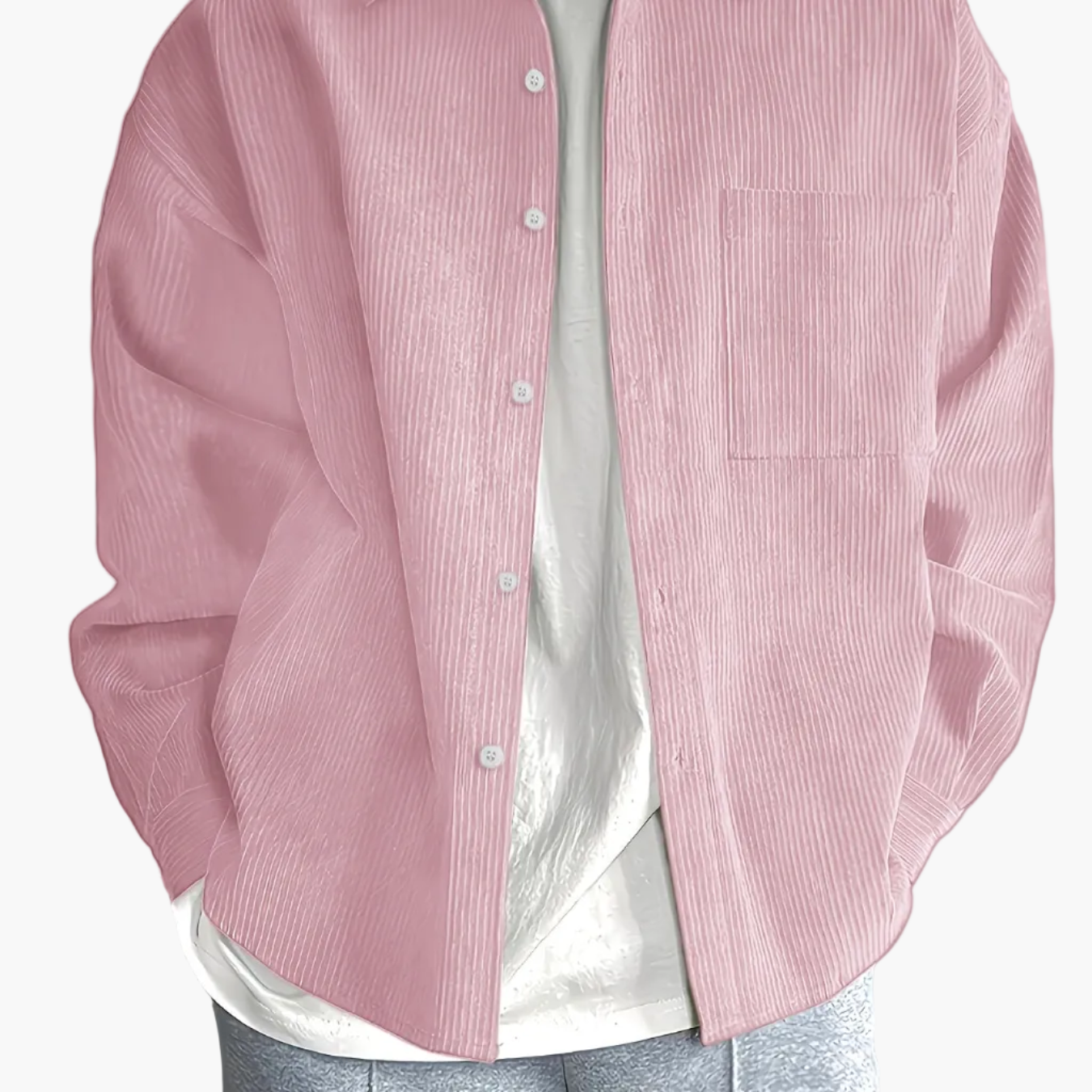 Herre Skjortebluse Casual Stil til Daglig Brug
