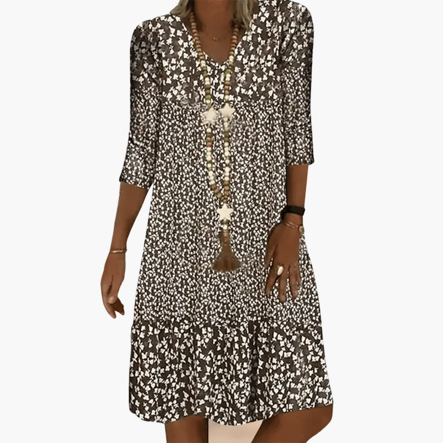 Robe Femme Style Bohème Décontracté Élégant pour Toutes Occasions