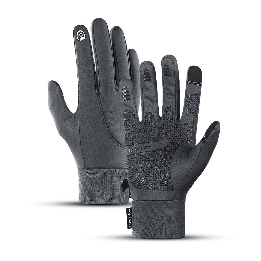 Warm unisex touchscreen gloves, windproof and non-slip, for winter