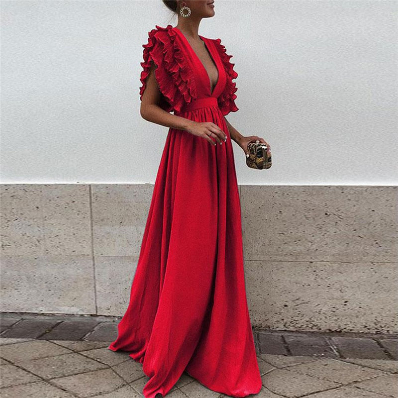 Pamela – Elegante Maxijurk