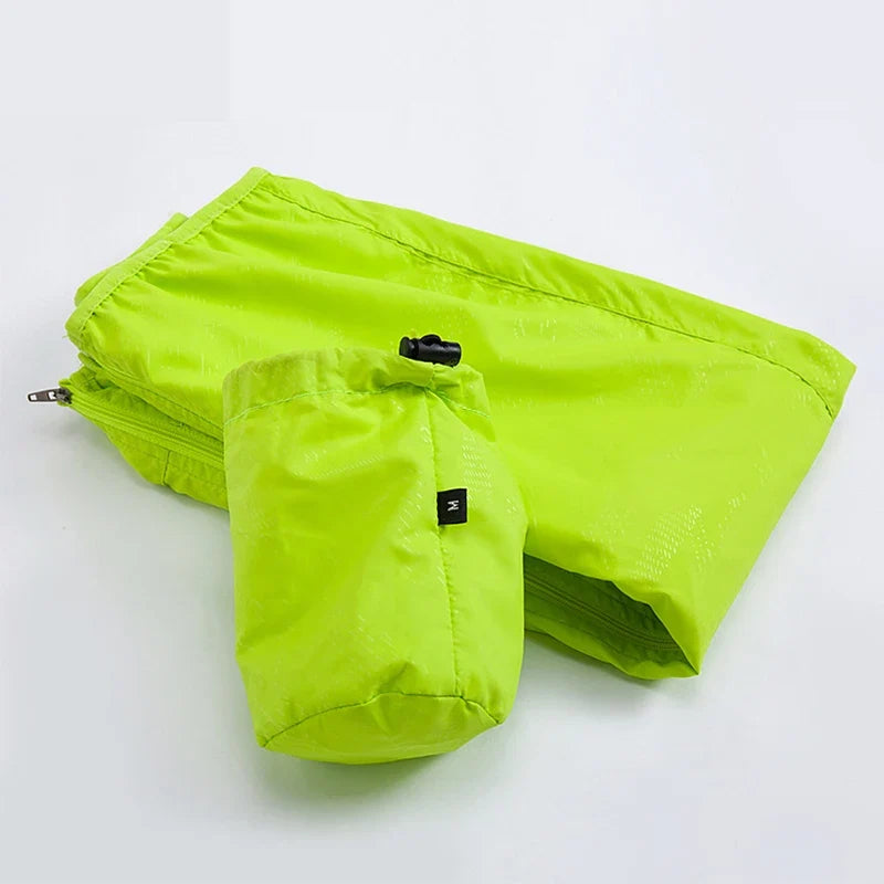 Veste légère à capuche unisexe respirante déperlante protection solaire