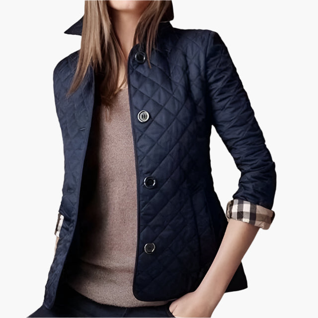 Chaqueta acolchada para mujer elegante y ligera para todas las estaciones