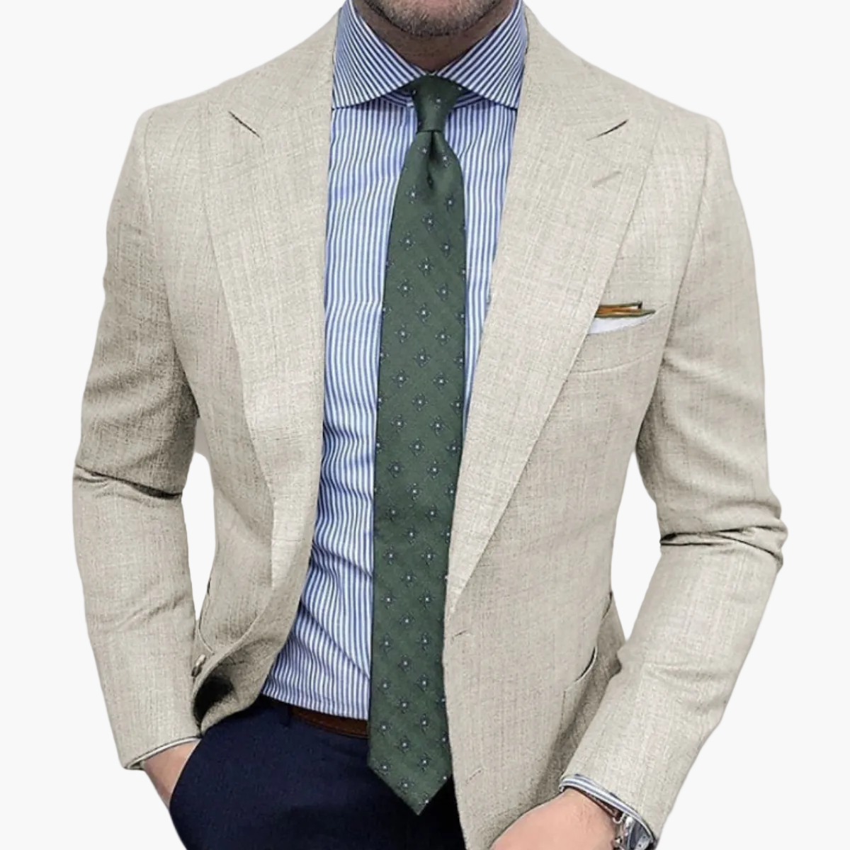 Veste blazer homme élégante style business et smart casual pour toutes occasions