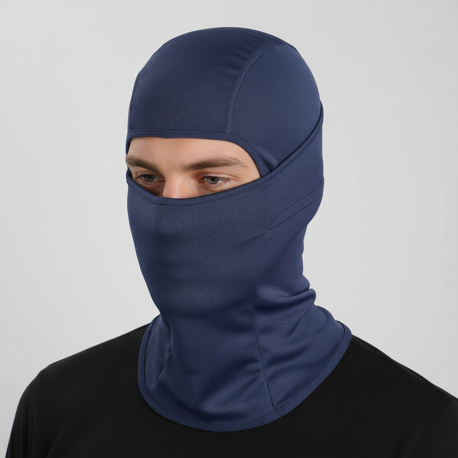 Unisex-balaclava til skiløb og vintersport - rød