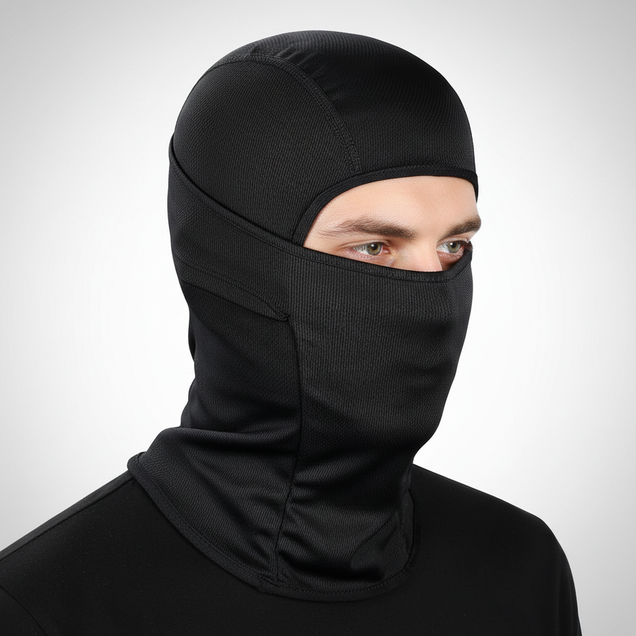 Unisex-balaclava til skiløb og vintersport - rød