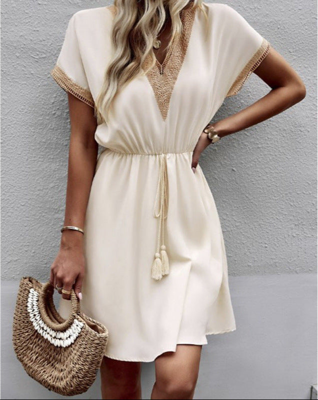 Francis – Vestido de verano en tela glacé