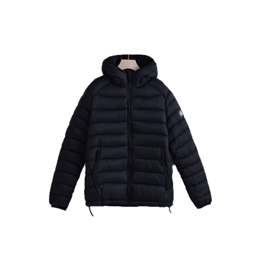 Doudoune matelassée à capuche zippée pour femme