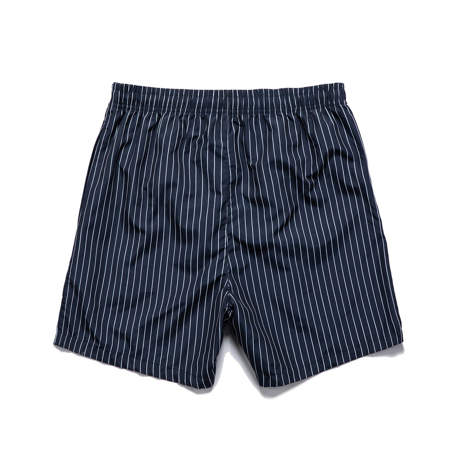 Herrebadeshorts med stripemønster, elegant stil for strand og fritid