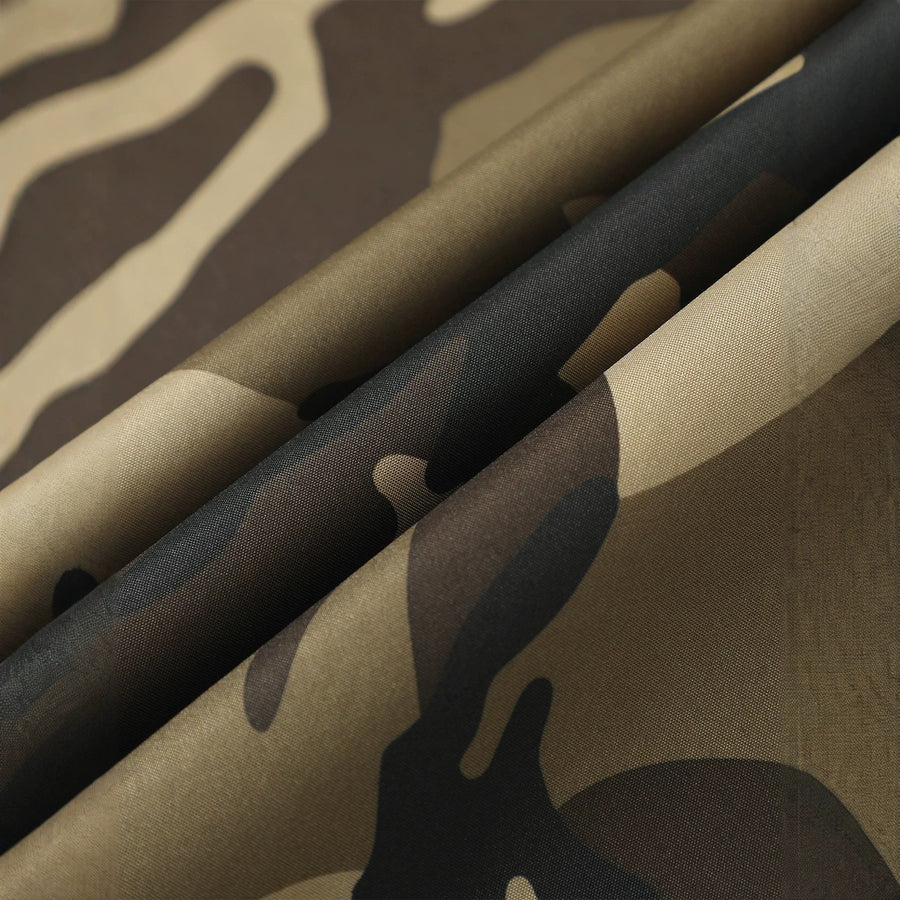 Chaqueta de camuflaje para hombre con capucha y cremallera