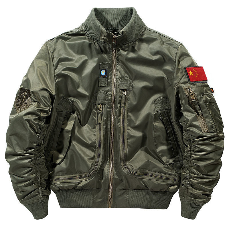 Blouson Bomber style aviateur pour homme, plusieurs couleurs, matelassé