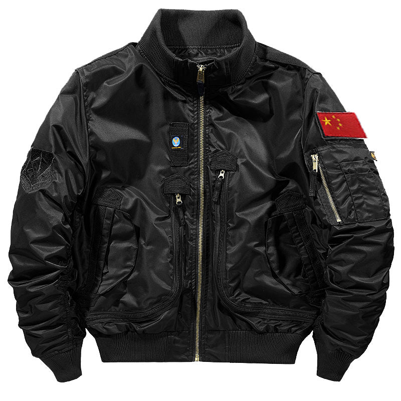 Blouson Bomber style aviateur pour homme, plusieurs couleurs, matelassé
