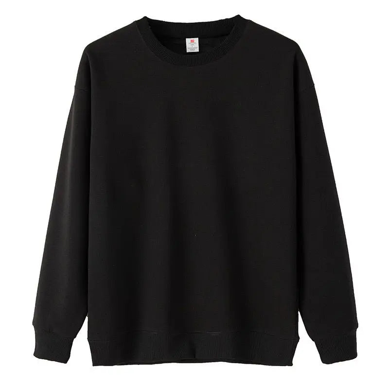 Sweat-shirt Unisexe Col Rond Doublure Douce Intérieure Plusieurs Couleurs