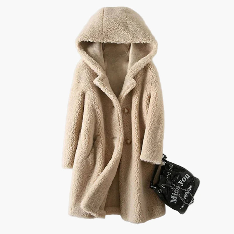 Manteau à capuche style décontracté pour femme - élégant et chaud pour l'hiver