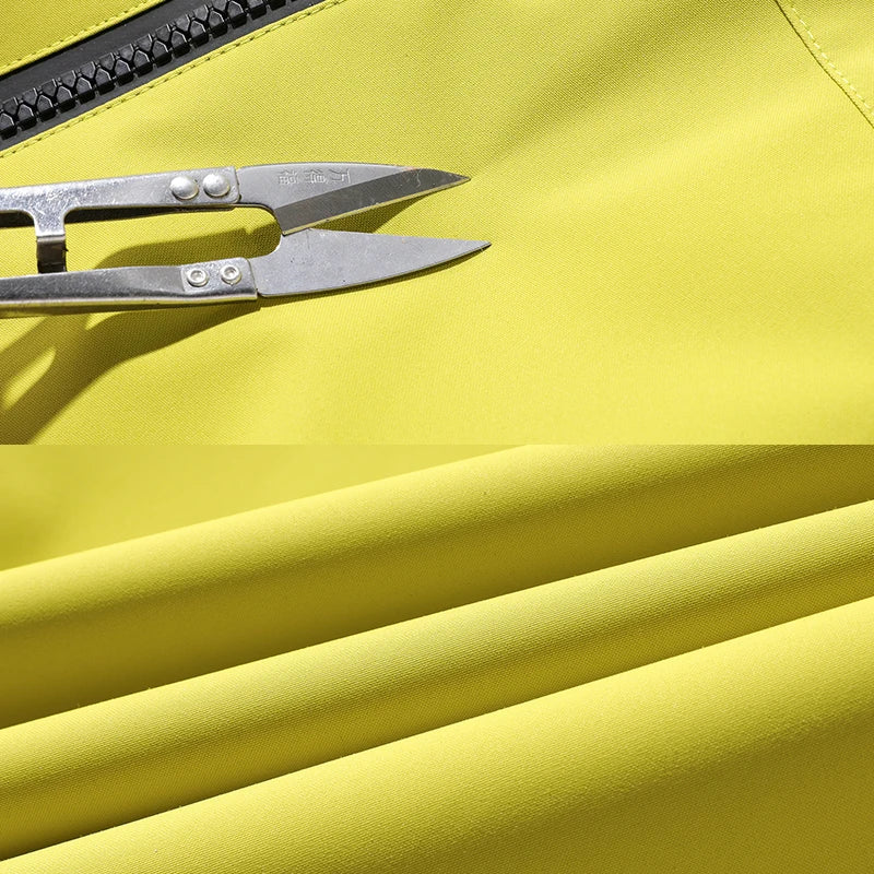 Veste Outdoor Monocouche Imperméable et Coupe-Vent avec Capuche