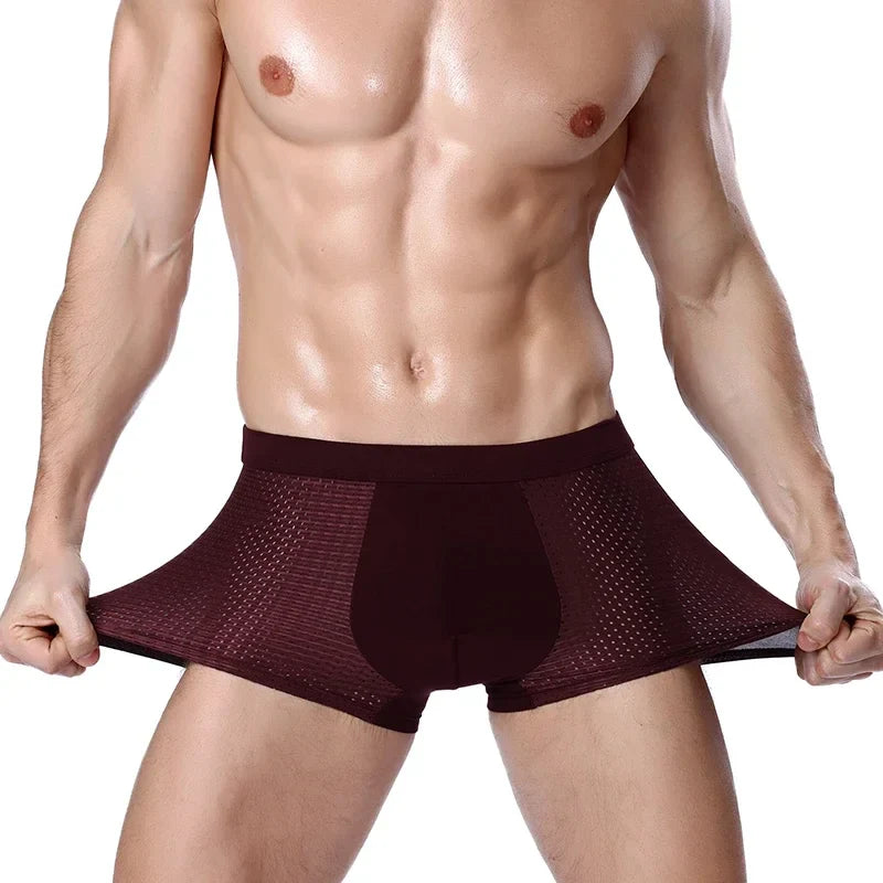 Giles – Åndbar bambusboxershorts til mænd