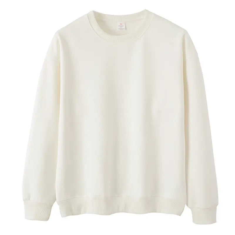 Sweat-shirt Unisexe Col Rond Doublure Douce Intérieure Plusieurs Couleurs