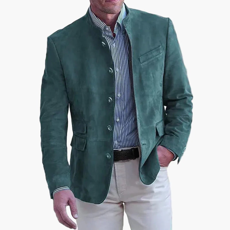 Veste élégante style blazer pour homme – Idéale pour les occasions habillées ou décontractées