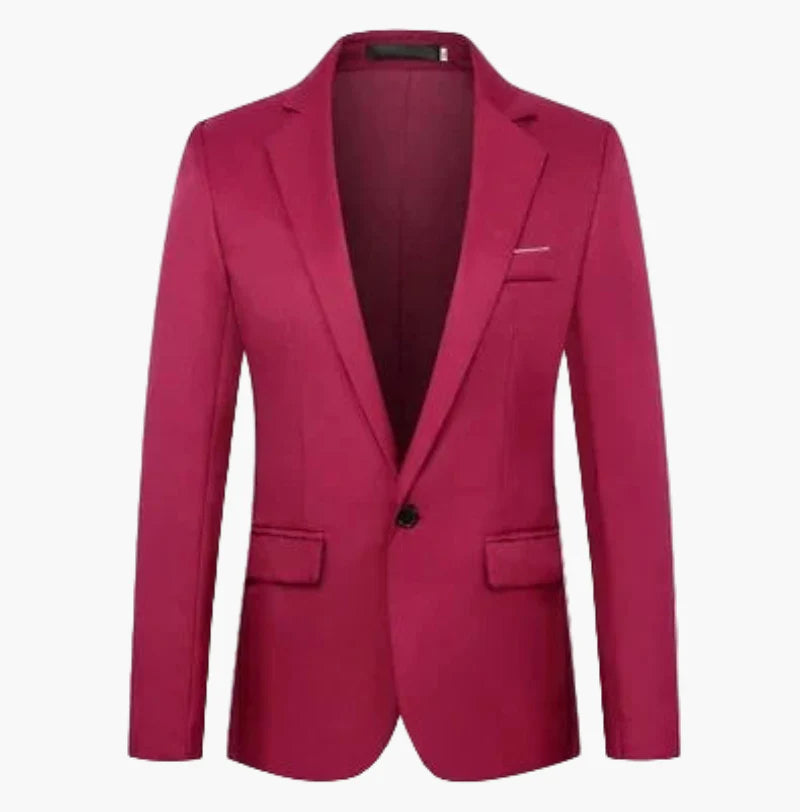 Elegante Herrenanzugsjacke in Slim-Fit für Geschäftliches und formelle Anlässe