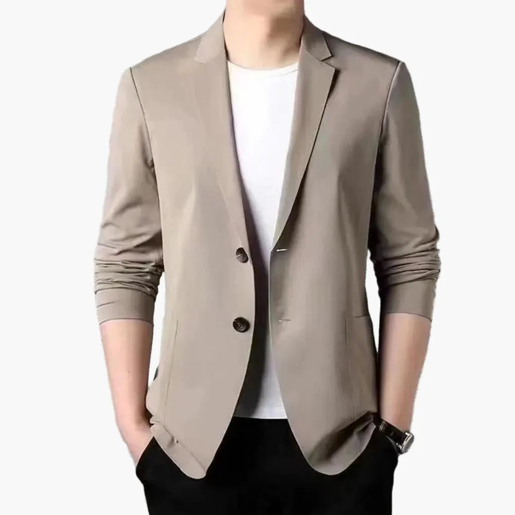 Veste Blazer Décontractée Homme Style Moderne pour Travail et Sorties