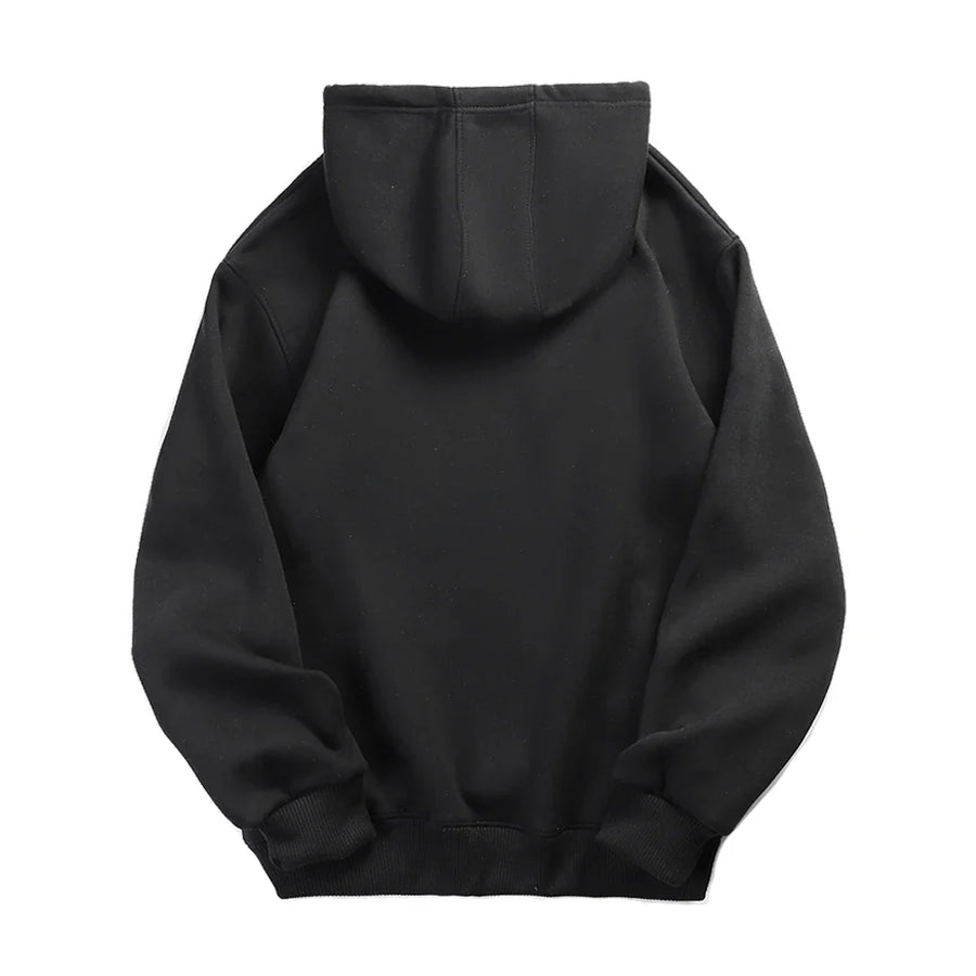 Felpa unisex con cappuccio, tasca a marsupio e cordoncino regolabile