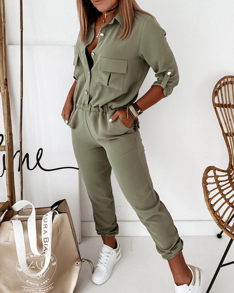 Elegante damesoverall in veelzijdige casual chique stijl
