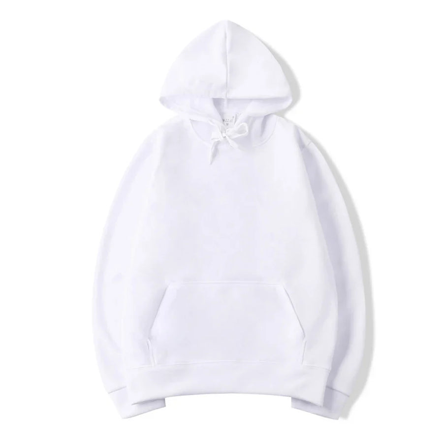 Felpa unisex con cappuccio, tasca a marsupio e cordoncino regolabile