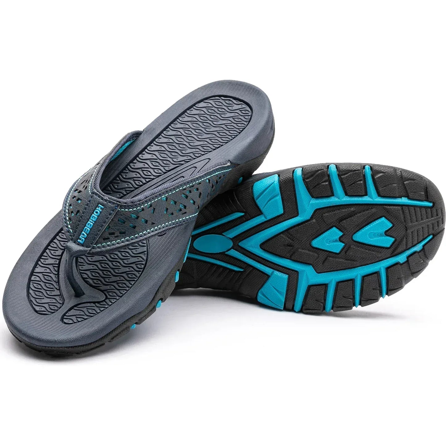 Tongs de sport homme avec soutien de la voûte plantaire – Sandales confort pour marche, plage et activités extérieures