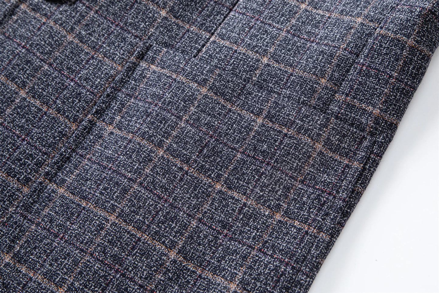 Avslappnad herrblazer med rutig mönster – Elegant stil för affärer och vardag